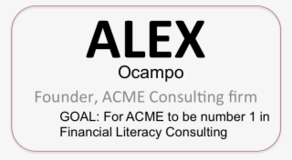 August 8 Nametag Reminders - Edbiz Consulting #9208253