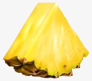 Pineapple Piece Transparent Image #9208755
