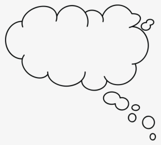 Thought Bubble Png Hd - Cloud Thought Bubble Png #9208892