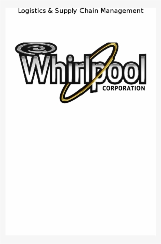 Docx - Whirlpool Corporation #9209592
