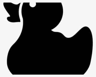 Rubber Duck Silhouette #9209953