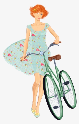 ○••°‿✿⁀bicycles‿✿⁀°••○ - Mujeres En Bicicleta Caricatura #9210792