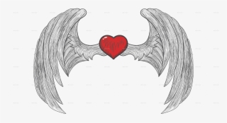 Png/wing Of Love-15 - Heart #9210822