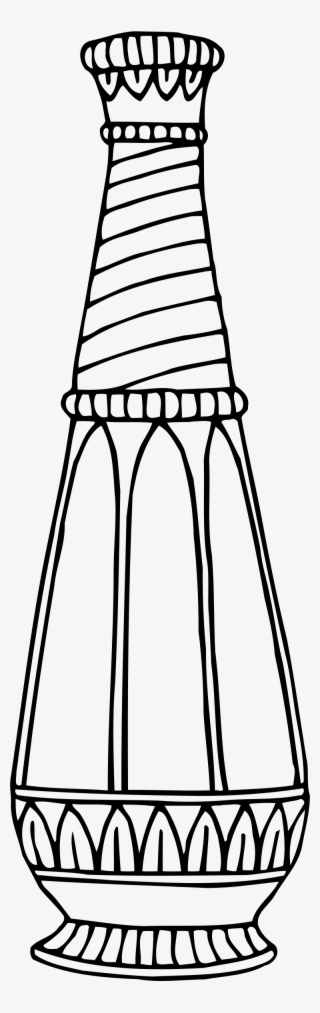 This Free Icons Png Design Of Vase 11 Line Drawing #9211794
