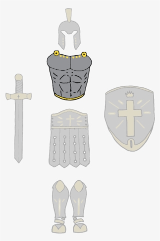 Armor Of God Breastplate - Cross #9212571