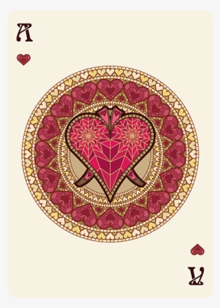 Nouveau Gemmes Playing Cards - Girlguiding Logo Senior Section #9212633