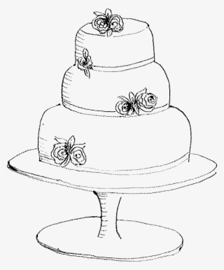 Fancy Triple Drawings Pinterest Art Cakes - Best Birthday Cake Drawing #9212744