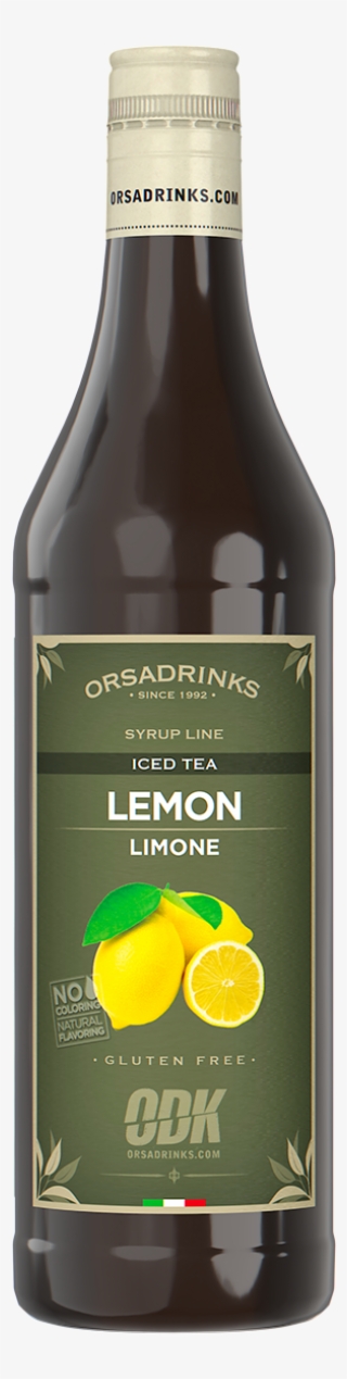 Lemon Iced Tea - Glass Bottle #9213762