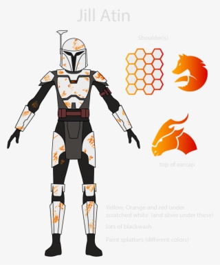 Wren Style Custom And Graffiti Mando Mandalorian, Wren, - Cartoon #9214662