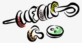 Graphic Library Stock Grilled Clipart Shish Kebab - Kebab Png White #9214855