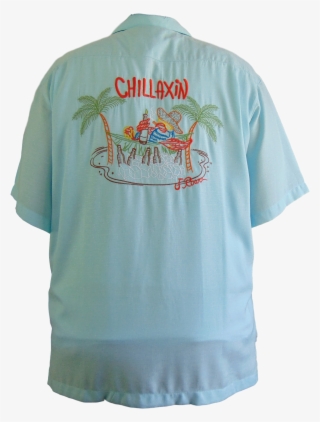 Embroidered Hawaiian Shirt - Polo Shirt #9214894