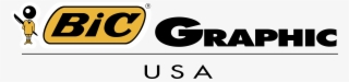 Bic Graphic Usa Logo Png Transparent - Bic #9215497