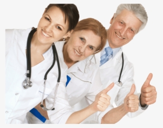 Rukuni Na Likitoci Suna Tsaye Tsaye A Sama - Doctor Con Pulgar Arriba Png #9216121