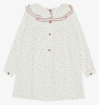White Lucita Dress - Polka Dot #9216125