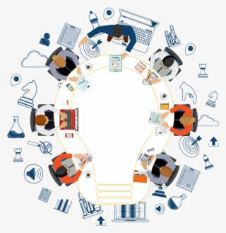 Strategic Lightbulb - Circle #9216527