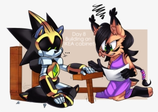 Sonic,соник, Sonic The Hedgehog, ,фэндомы,shard The - Nicole The Lynx And Shard #9217555