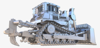 Ben Tate D9r Armored Bulldozer 3d Model - Tugboat #9217870
