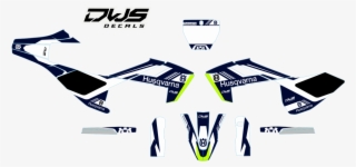Complete Stickerset Husqvarna Fs 450 2016 2017 2018 - Ktm Exc 2018 Graphics #9218426