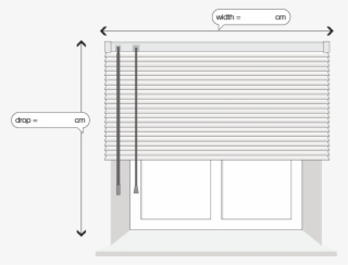 Outside A Window Recess - Measure For Venetian Blind #9219271