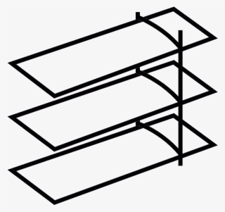 Wood Venetian Blinds - Line Art #9219302