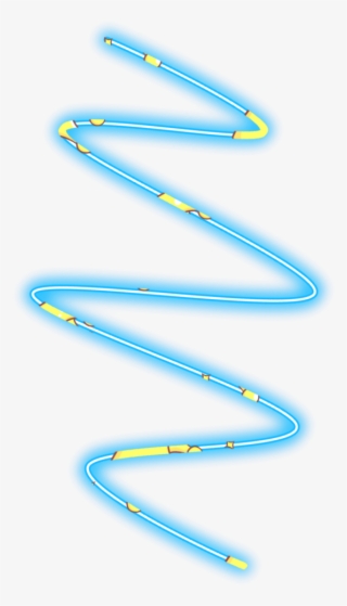 #neon #line #spiral#freetoedit #blue #geometric #border - Orange #9219857