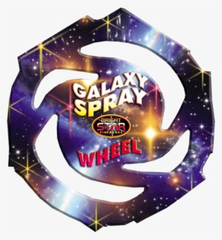 Galaxy Spray Wheel, Catherine Wheel, Bright Star, Fireworks, - Galaxy Spray Catherine Wheel #9219892