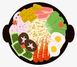 Hand Drawn Hot Pot Army Food Png And Psd - Circle #9219997 Hand Drawn Hot Pot Army Food Png And Psd - Circle #9219997