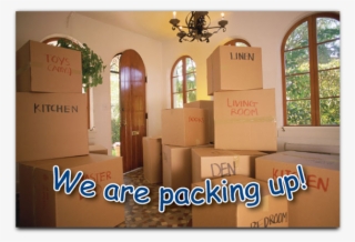 Moving Postcards - Just Moved Into House #9220099