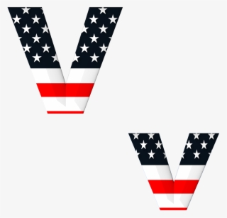 Letras Con La Bandera De Estados Unidos #9220123