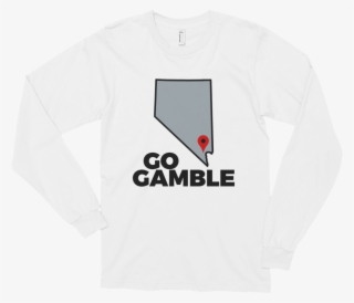 White Location Las Vegas Long Sleeve T-shirt - Sweatshirt #9220835