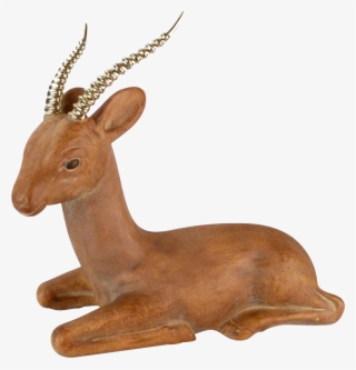 Ceramic Brass Chairish - Thomson's Gazelle #9221064