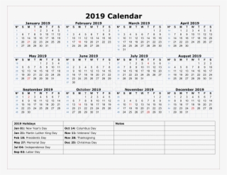 Free Png Download 2019 Indian Calendar Png Png Images - 2011 #9221314