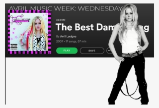 Post By Fcpunk On Feb 14, 2018 At - Avril Lavigne The Best Damn #9221736