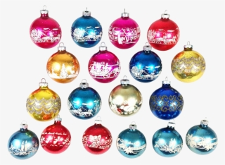 Retro Christmas Ornaments Png - Christmas Ornament #9222214