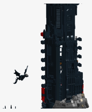 1lego Lotr Custom Barad Dur Update 2 20 18 7 - Construction Set Toy #9222301