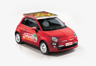 30 Inch Party Pizza - Fiat 500 #9222322