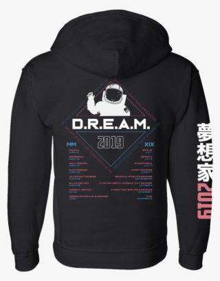 D - R - E - A - M - "world Tour" Black Hoodie - Rising Sun Hoodie #9222422
