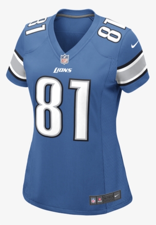 Nike Nfl Detroit Lions Women's Football Home Game Jersey - Detroit Lions #9223699
