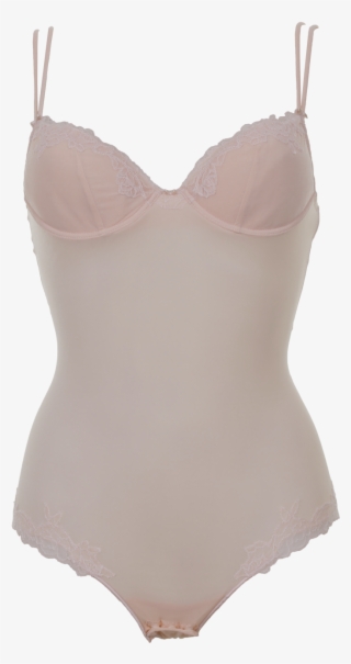 Brunico Gefütterter String Body In Puder Aus Spitze - Lingerie Top #9224027