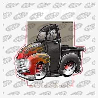 51 Chevy Truck Flames - Pickup Truck #9225367