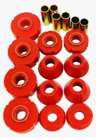 1963-1966 Polyurethane Cab Mount Kit - 55 59 Chevy Truck Body Mounts #9225460