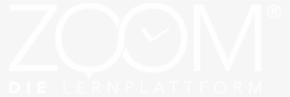 Zoom Die Lernplattform Logo Weiß - Circle #9225922