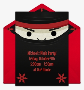 Ninja Online Invitation - Paper #9227140