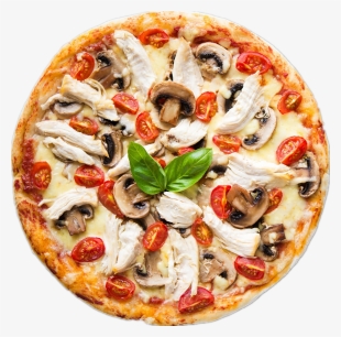 Chicken Pizza - Pizza Png #9227143