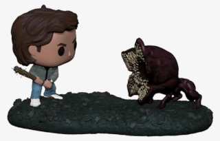 Funko Pop Movie Moments Sranger Things Steve Vs Demodog - Figurine #9227543