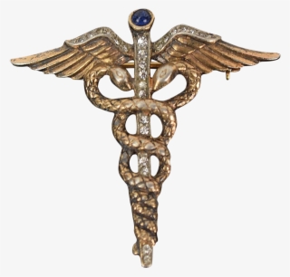 Physician Medicine Staff Of Hermes Health Care - Old Medical Symbol #9229067