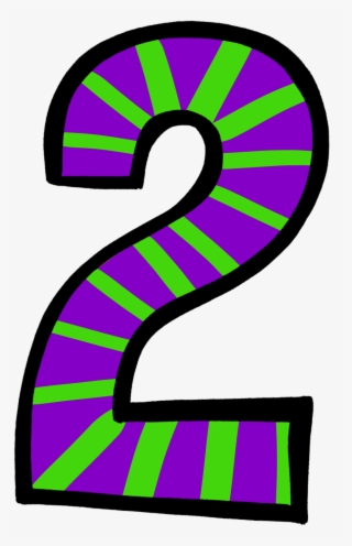 Mickey Mouse Number 2 Png #9230713