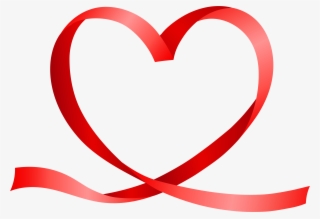 Heart Ribbion Transparent Image - Heart #9230964
