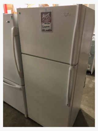 Used White Whirlpool Top Bottom Refrigerator For Sale - Machine #9231555