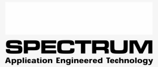 Spectrum Logo Black And White - Uni Select #9234272